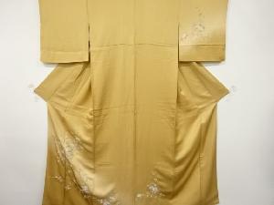 金彩枝花模様訪問着